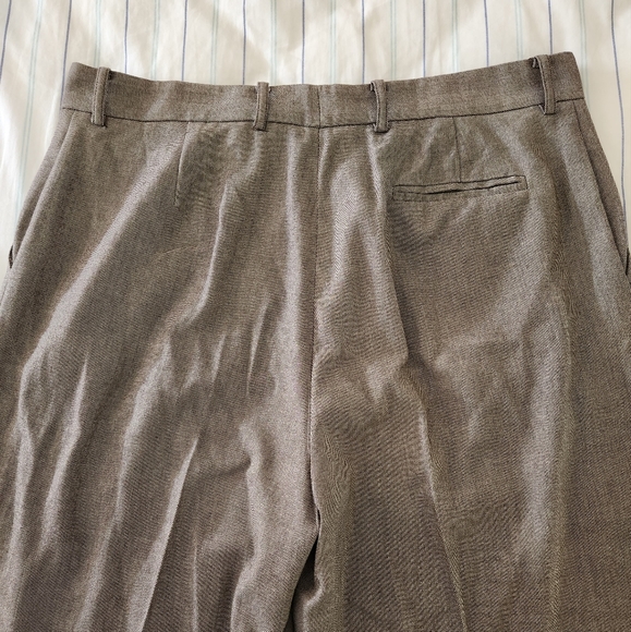 Calvin Klein Brown High Waisted Trousers Size 12 - Picture 10 of 10